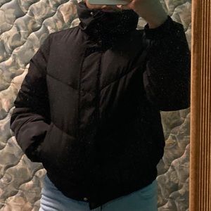 fashionnova black puffer jacket